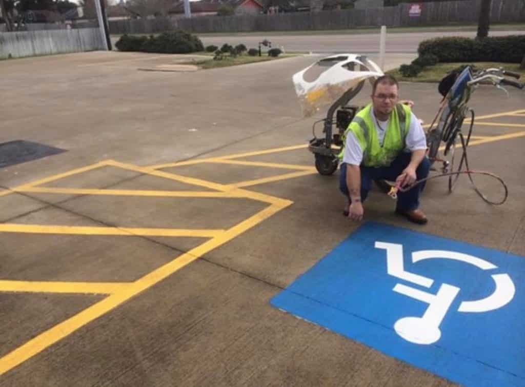 parking lot striping San Antonio TX